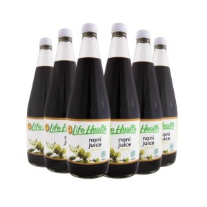 뉴질랜드 유기농 라이프헬스 노니주스 노니원액쥬스 750ml X6병