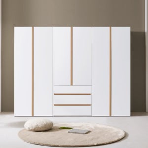 솜씨방 로즈모던 친환경 E0 2400 옷장 서랍옷장 이불장 장롱세트