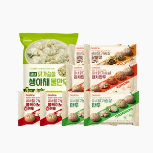 [굽네] 닭가슴살 만두 패키지 (총 2kg)