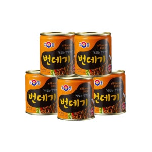 유동 번데기 캔 통조림 280g 5개