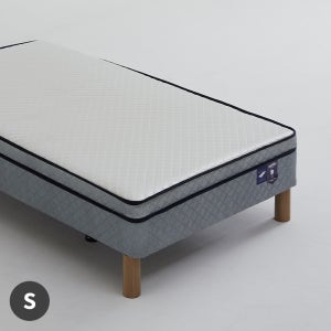 매트리 국내생산 올인원 본넬스프링 필로우탑 일체형 침대 S 싱글