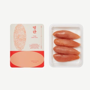 [더바로명란] 저염 무색소 명란젓 시그니처 온전한 백명란 110g, 1개