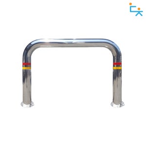 스텐 U형 볼라드 앙카이동식 101파이 H600 x L1200