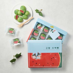 고창 수박빵 감자빵 만큼 맛있는 어린이 디저트 건강 간식 12본입