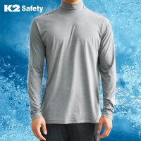 K2 세이프티 여름 아이스 긴팔 티셔츠 기능성 냉감 등산티셔츠