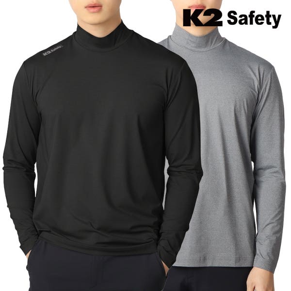 K2 세이프티 남성 여름 긴팔 티셔츠 냉감 등산복 기능성 아이스 쿨 베이스레이어 긴팔티