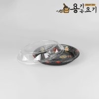 XYW-51R 원형 초밥 스시 회 포장 용기 세트(300개)