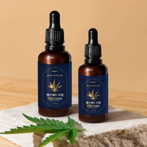 햄프씨드오일 대마종자유 카나비노이드 CBD CBG 7% 대마씨 오일 10ml