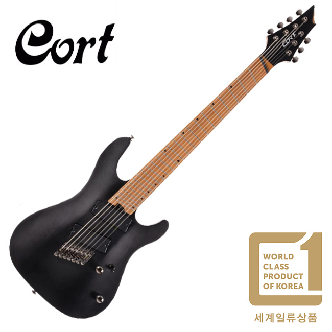 Cort 콜트 KX307MS 7현 일렉기타 (OPBK)