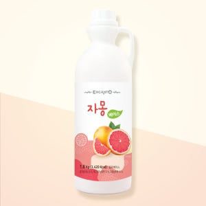 엔칸토 자몽 베이스 카페 음료베이스 과일청 에이드 농축원액시럽 (1.8kg)