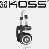 KOSS 코스 포르타 프로 온이어 이어폰 헤드셋 블랙 실버 포타프로 이미지