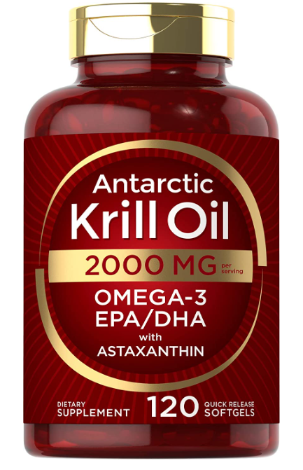 Carley Krill oil 크릴오일 2000mg 영양제 120개입