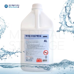 메디탑 소독용 에탄올 83% 4L