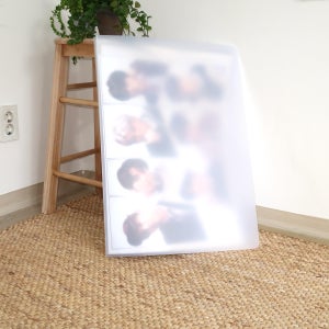 애니캐넌 B3 그림 보관 정리 바인더 브로마이드 클리어화일 B3 4절지 세로형 흰색20