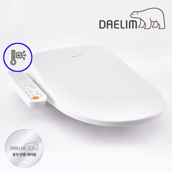 대림바스26년형 AI비데 99.9%자동살균 IPX5 NO필터 DDS-S1550A 자가설치