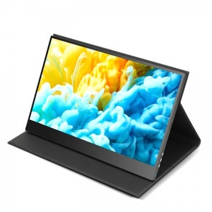 DEX IPS 휴대용 모니터 보조 멀티터치 포터블 HDR 무결점 P158FT