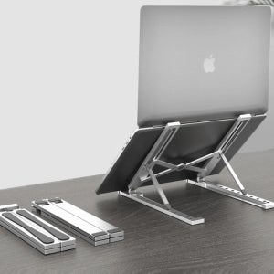 마오르 맥북 노트북 태블릿 스텐드 각도조절 거치대 경량 알루미늄 접이식 휴대용 받침대