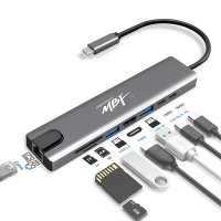 C타입 멀티포트 허브 맥북 노트북 8in1 USB 멀티허브 C to HDMI