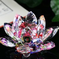 서예용 사무용 미술용 디자인 캐릭터 문진 lotus crystal glass 장식 장식