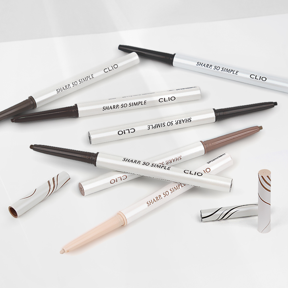 클리오 샤프 쏘 심플 워터프루프 펜슬 라이너 0.14g - 펜 아이라이너 브러쉬 눈 화장