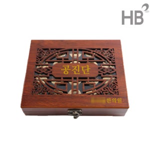 엔틱 공진단상자 상호인쇄 30환 20개 / 선물 청병 싸바리 한약 한의원 환케이스