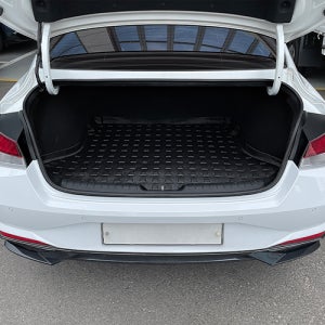 아반떼 CN7 N 트렁크 매트 3D 카본 바닥 매트 튜닝 용품