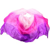 댄스 벨리 에어로빅 소품 부채 레이스 맞춤형 실제 실크 베일 인기있는 손으로 색 한