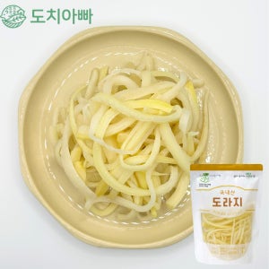 국산 나물인 자숙도라지 400g 명절 나물 삼색나물 설 설날 추석 대보름 반찬 구절판