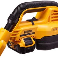 자동차청소기 dewalt 20v 최대 무선 진공 키트 습식건식 휴대용 12갤런(dcv517m1) 노란색