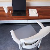 서울대의자 VX315 고정형 컴퓨터 책상 학생 공부 도서관 팔걸이없는의자 이미지
