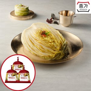 종가 백묵은지 0.9kg, 3개