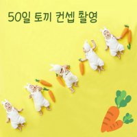 [아이톡스튜디오] 대구 다사/세천 50일 베이비 토끼 컨셉 사진