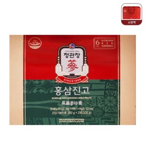 정관장 홍삼진고 250g x 2병 선물 세트 쇼핑백