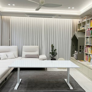 토끼네집 높이조절 공부 미술학원 책상 1800