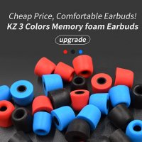 버즈 프로 이어캡 이어팁 ready kz memory foam original 1 pair2pcs 소음 차단 이어 팁 인이어 tws 이어폰 e10 zs10 pro zsx zst