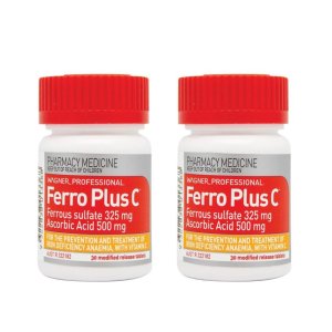 Wagner Professional Ferro Plus C 와그너 철분 플러스 비타민 C 30정 x2팩