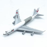 1:400 JAL 일본 보잉747-200F 화물 수송기 JA8160모형 정밀모형선물 다이캐스트