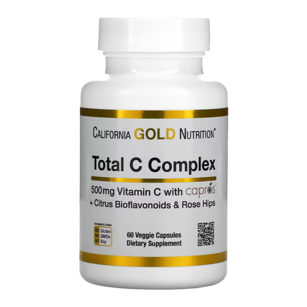 CGN <b>비타민C 컴플렉스</b> 암라 로즈힙 추출물 60캡슐