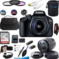 캐논 카메라 DSLR Canon EOS 4000D Rebel T100 18MP Digital SLR Camera 18-55mm Lens ESSENTIAL KIT