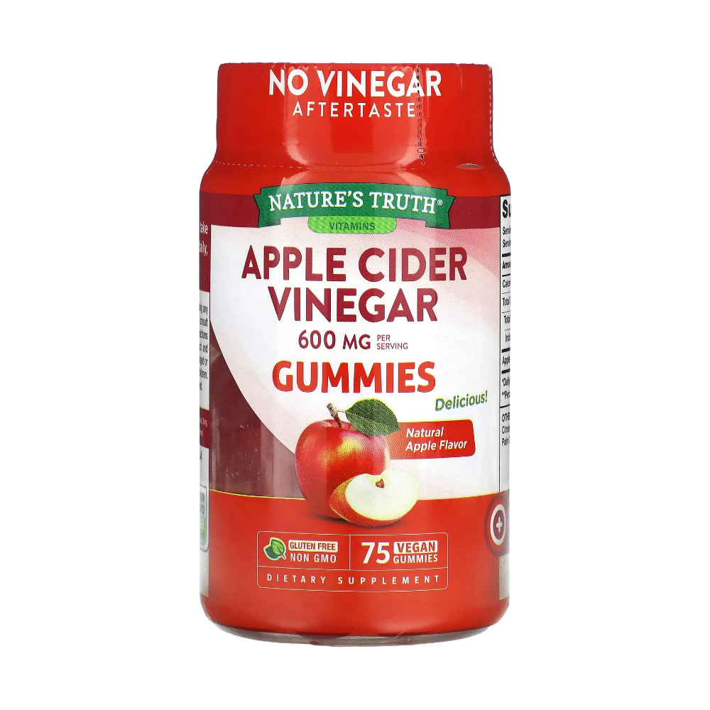 <b>네이처스트루</b> 애플 사이다 비니거 애사비 젤리 600mg 75구미 2개