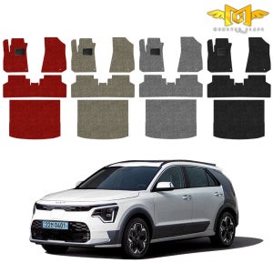 디올뉴 니로 EV 1열+2열+트렁크 코일매트 몬스터클래스 카매트 발판 용품