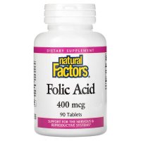 네추럴팩터스 Folic Acid 엽산 90정