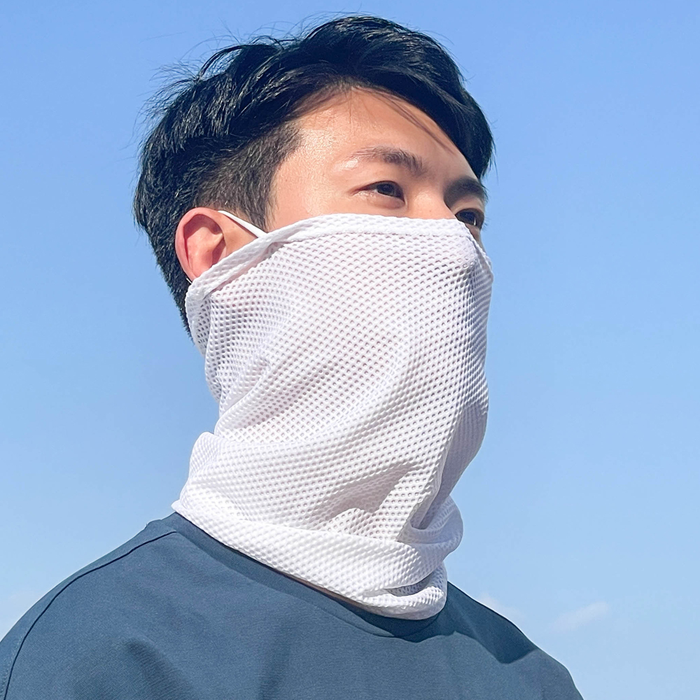 와플핏 자외선차단마스크 얼굴햇빛가리개 여름 자전거 등산 운동 쿨 안면 여성골프 골프마스크