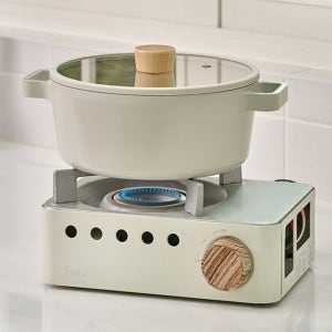 독일 백패킹 미니 버너 감성 캠핑 우드 1구 가스렌지 케이스포함 휴대용 낚시 소형 스토브