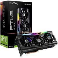 EVGA GeForce RTX 3080 12GB FTW3 Ultra Gaming 12GP54877KL GDDR6X iCX3 기술 ARGB LED 금속 백플레이트 LHR