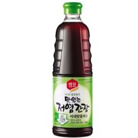 샘표 맛있는 저염 간장 860ml 저염식 낮은 염도 나트륨