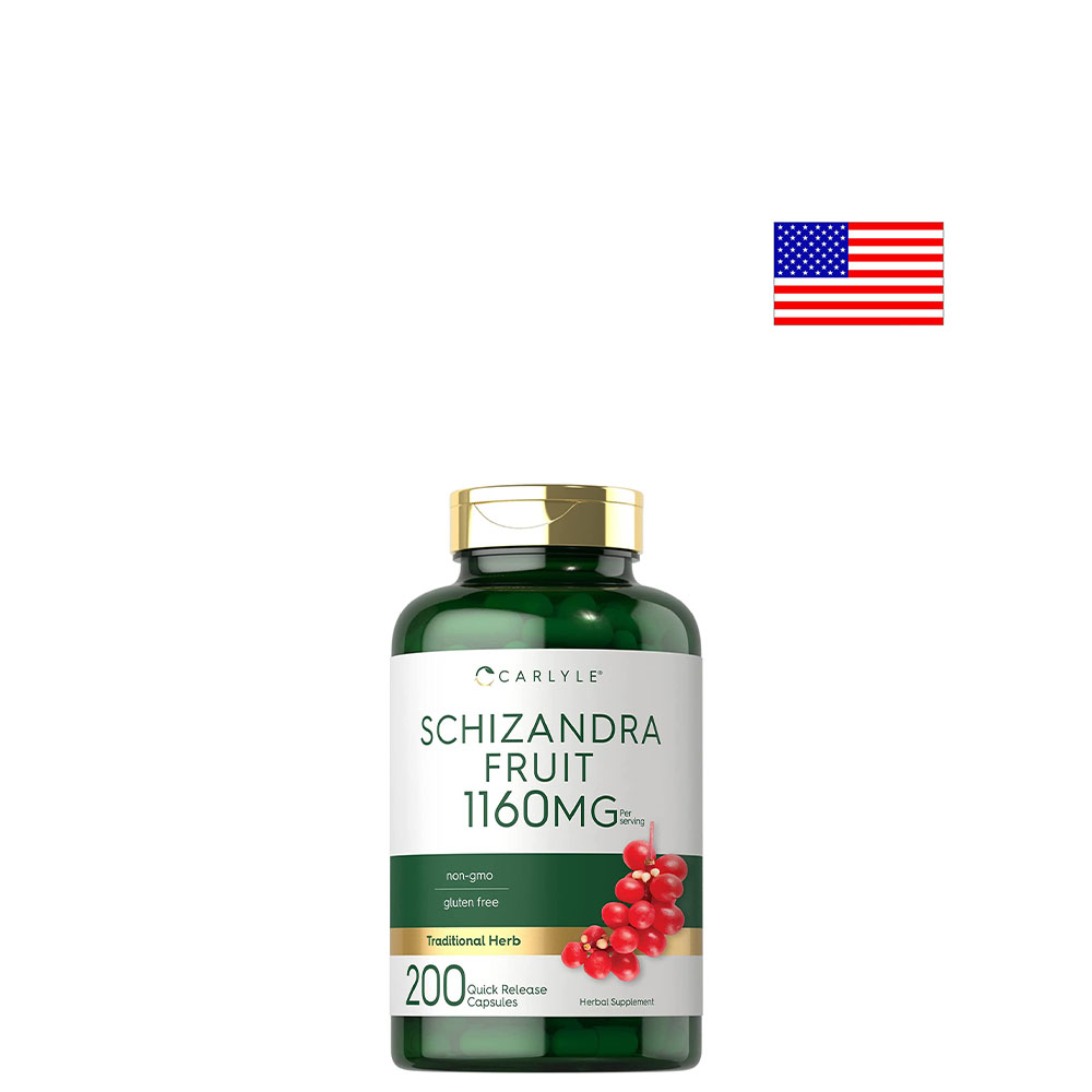 미국 Carlyle <b>오미자 추출물</b> Schizandra 1160mg 200캡슐