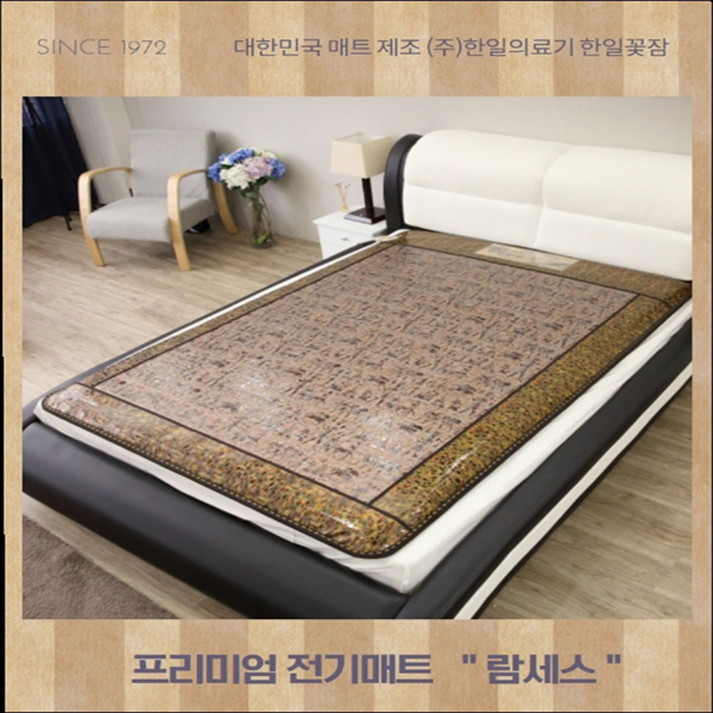 한일의료기 한일꽃잠 전기장판 전기매트 침실용 람세스 싱글 더블 퀸 킹사이즈