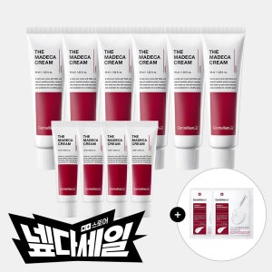 동국제약 센텔리안24 더 마데카크림 45mlx6개+15mlx4개+팩2매 / 병풀 시카 테카(TECA) 주름개선 수분 보습 기미완화 안티에이징 탄력 잡티 개선에 도움 /시즌6