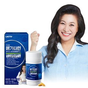 락티브 메가타민 활력엔 비타민B1,B2,B6,B12 컴플렉스 오은영 배합 120정, 1개